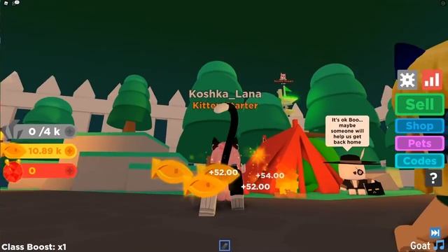 МЫ С ЛЕО УЧИМ ЛИЛЛИТ БЫТЬ КОШКОЙ Roblox Cat Simulator смотреть онлайн