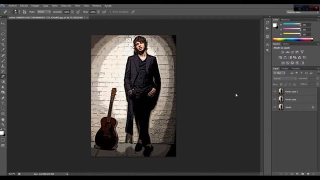 FOTO COMICS -PHOTOSHOP CS6 смотреть онлайн