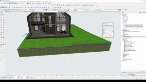 Основы генплана в ArchiCAD работа с инструментом  3D сетка