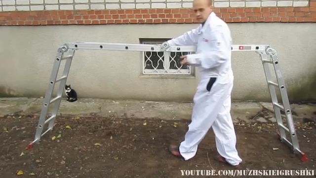 Лестница-трансформер /какую выбрать лестницу для частного дома?!/обзор смотреть онлайн