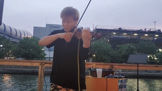 【Violinist SHOGO】『Great Spirit』/  Armin Van Buuren  @タグボート大正 定期ライブ