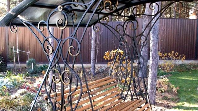 Качели 30 Кованые качели для дачи Днепр, Днепропетровск смотреть онлайн