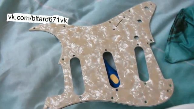 Замена переднего  пластика (pickguard) на Fender Stratocaster Mexico