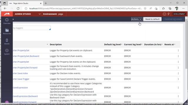 20. Generate Logs in #PEGA #Categories #logLevels #DEBUG #INFO #WARN #ERROR #RESETLogLevel смотреть онлайн