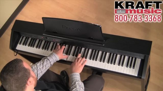 Kraft Music - Casio Privia PX-750 Digital Piano Demo with Adam Berzowski смотреть онлайн