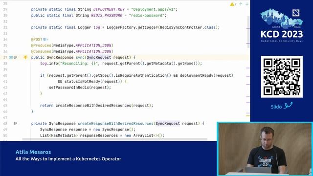 All the Ways to Implement a Kubernetes Operator - Attila Mészáros смотреть онлайн
