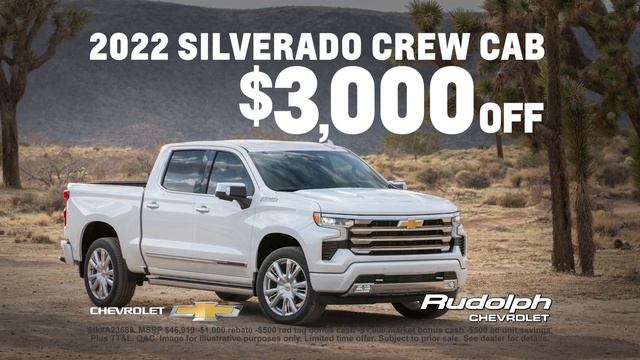 2022 Chevy Silverado Crew Cab at Rudolph Chevrolet in El Paso. смотреть онлайн