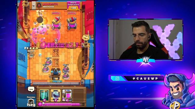 MONTEI O MELHOR DECK DE GUERRA DO CLASH ROYALE! смотреть онлайн