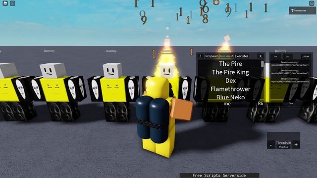 Roblox Serverside Script Showcase Pire Hub/Logger смотреть онлайн
