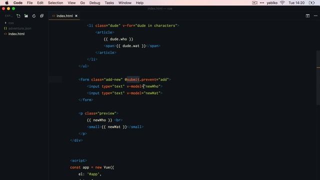 Podmienky a cykly v HTML, synchronizácia stavu s UI (vo Vue.js) смотреть онлайн