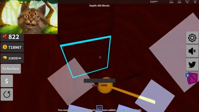 Huge Update!! New Shovels + Skin Crates in Roblox Treasure Hunt Simulator смотреть онлайн