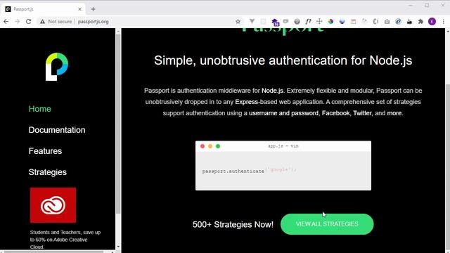 Nodejs dengan Passport Authentication #1 - Apa itu Passport смотреть онлайн