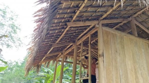 FULL VIDEO160 DAYS: Building a 2-storey, modern, wild wooden house | ly thi Ngọc