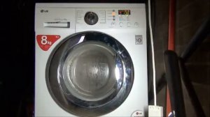 LG F1222TD Washing Machine : Cotton Mini Load Prewash and Prewash Spin (2/9)