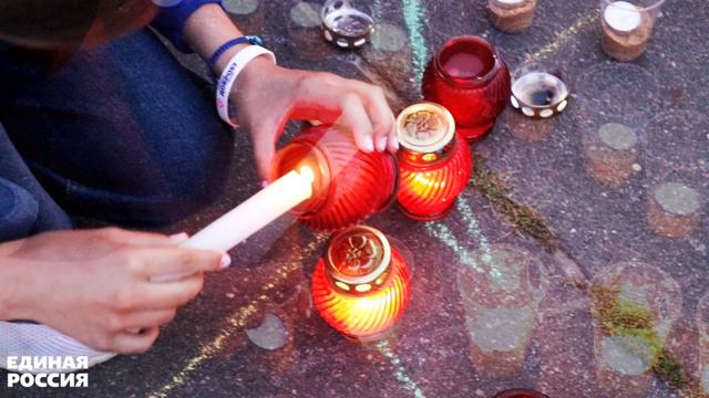 Огненная картина войны в Орле