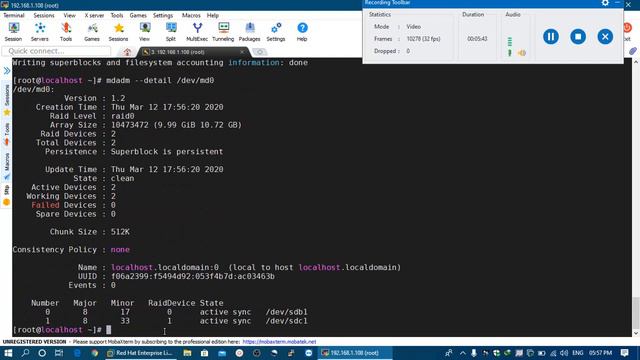 Live Linux Training (RHCSA+RHCE) For Members | Session-32 | RAID-0 Configuration in Linux смотреть онлайн