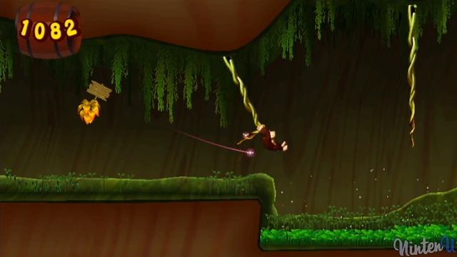 Donkey Kong Jungle Beat (Wii) - 100% Walkthrough - Part 6 Strawberry Kingdom смотреть онлайн