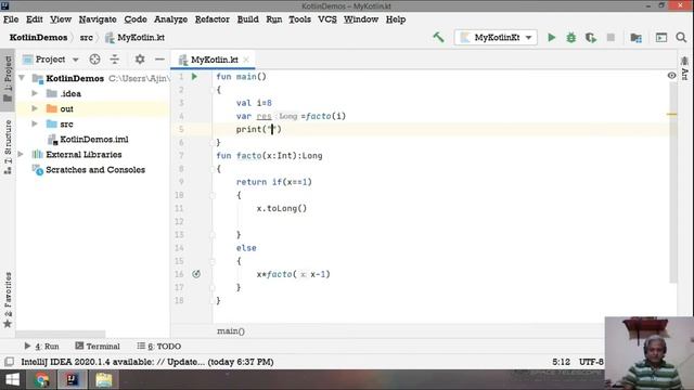 Recursion in Kotlin смотреть онлайн