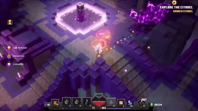 Going into the BROKEN CITADEL and fighting VENGEFUL HEART OF ENDER! смотреть онлайн