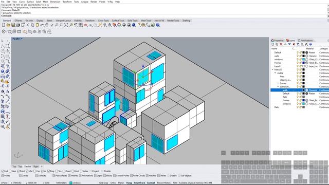 Rhino 6 3D: 3D Model into Isometric Drawing смотреть онлайн