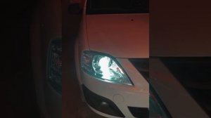LADA LARGUS установка BiLed модулей от MTF вместо штатных галогеновых ламп.