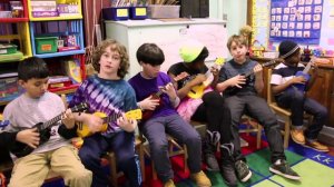 Billie Jean - kids cover Michael Jackson on ukulele