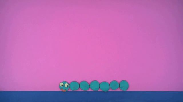 Гусеница. Пластилиновая мультипликация смотреть онлайн