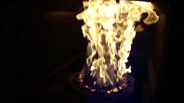 Работа пеллетной горелки Zota Pellet смотреть онлайн