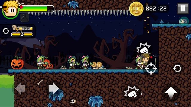 Dan the Man: Action Platformer: Android Gameplay Walkthrough | Dan The Man Vs Zombies Mod. смотреть онлайн