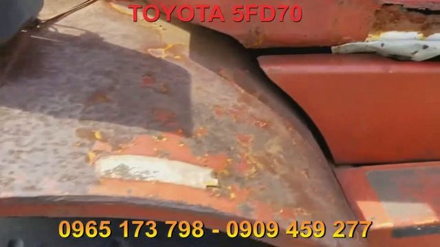 Xe nâng dầu TOYOTA 5FD70 | Xe nâng dầu 7 tấn | Xe nâng hàng 7 tấn смотреть онлайн