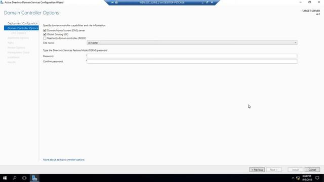 2. Установrка 3х контроллеров домена в домене [Windows Server 2016] смотреть онлайн