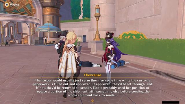 Genshin Impact 4.5 - Lynette Hangout [no mic | all endings] смотреть онлайн