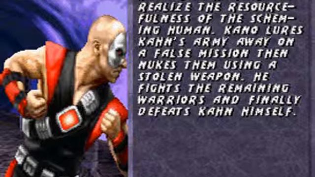 Ultimate Mortal Kombat 3 - SNES - Kano - Ending смотреть онлайн