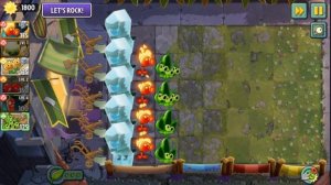 У ПРоХоДиМЦа Проблема - Огненный и Теневой ГОРОХОСТРЕЛЫ Поспорили! #575 игра Растения против Зомби