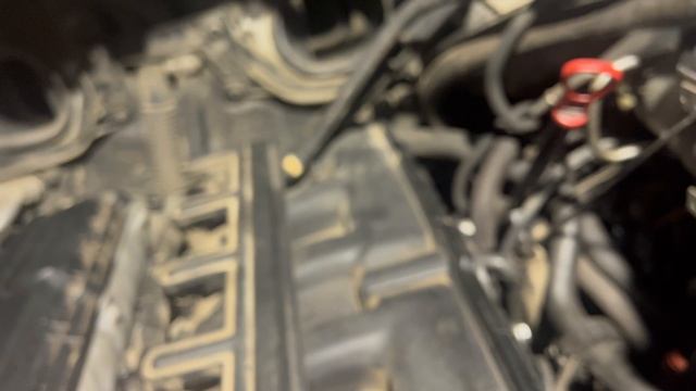 Установка коллекторов и клапанной крышки M54 B30 BMW X5e53