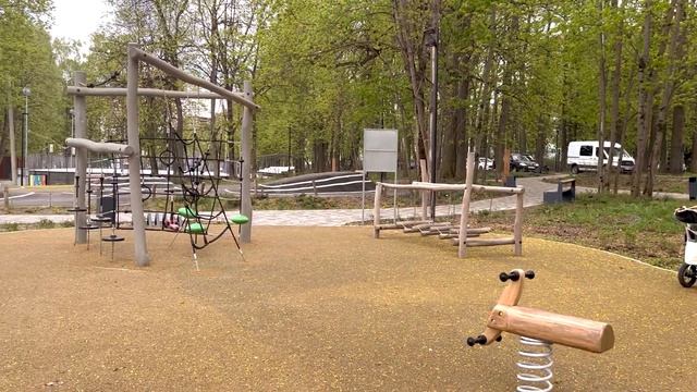 Благоустройство парковой зоны в городе Троицк, Московской области, на лодочной станции смотреть онлайн