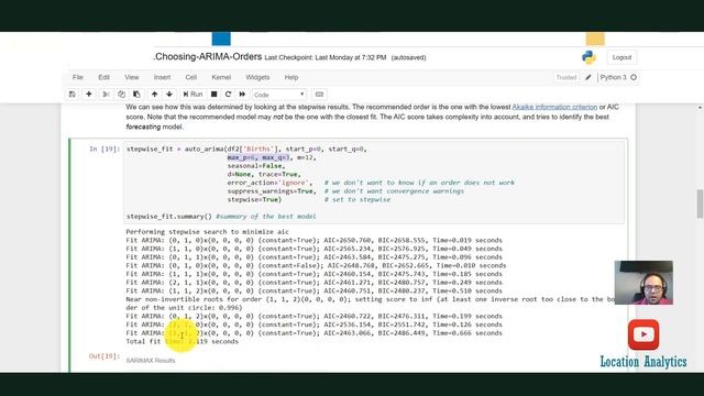 CIS4680 week12 Timeseries Choosing ARIMA Orders in Python смотреть онлайн