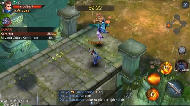 Goddess Primal Chaos - Free 3D Action MMORPG Game | Savaşçı Yetenekler Ve Oynanış
