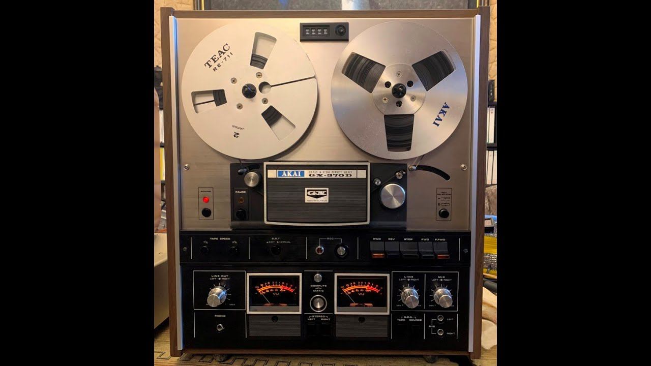 Демонстрация магнитофона AKAI GX-370D