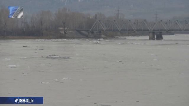 Вода в реках Кемеровской области сильно поднялась