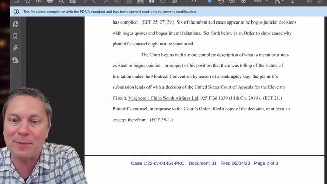 ChatGPT lies to a federal judge - and he wants answers! смотреть онлайн