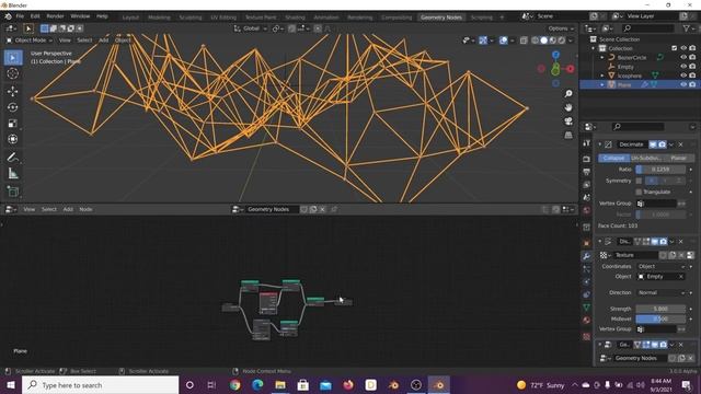 Plexus Style Loop with Geometry Nodes (Blender 3.0 Tutorial) смотреть онлайн