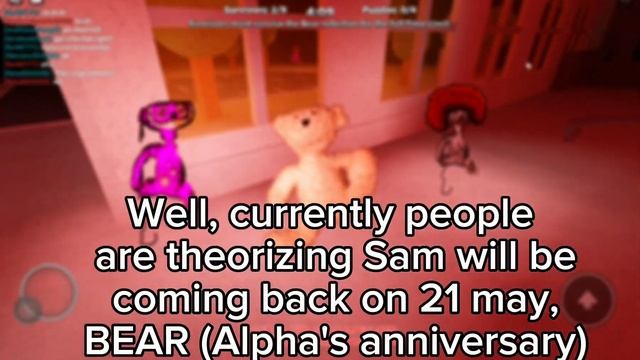 When will SAM come back? BEAR (Alpha) | Roblox смотреть онлайн
