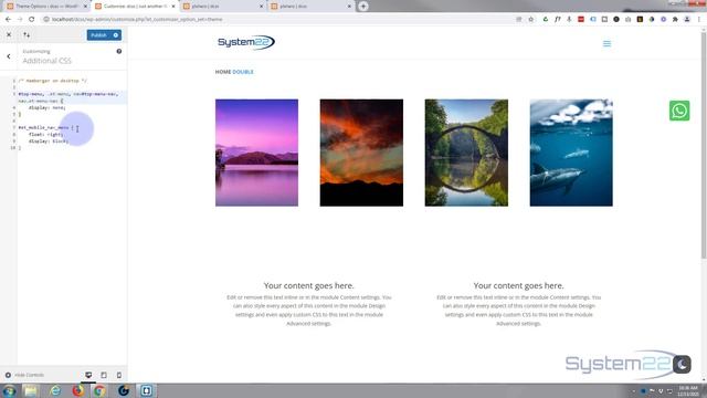 Divi Theme Display The Hamburger Menu On Desktop View ??? смотреть онлайн