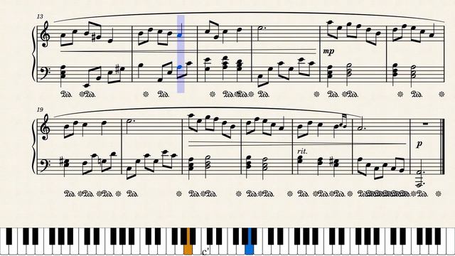 Red Coat Girl Song | Schindler's List | OYFN Pripetshik | Piano Tutorial & Sheet Music смотреть онлайн