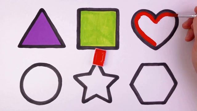 Draw basic shapes for kids. Draw Toy TV смотреть онлайн