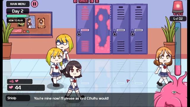 Lovecraft Tentacle Locker: Tentacle Lust Gameplay No Commentary a casual adult strategy game смотреть онлайн