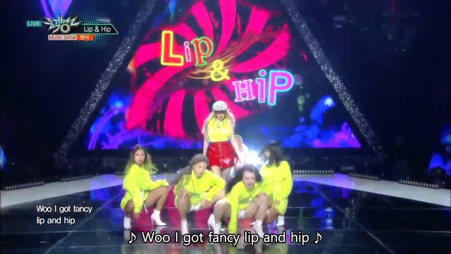 HyunA (현아) - Lip & Hip [Music Bank COMEBACK / 2017.12.08]