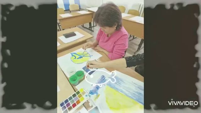 Изо-релаксация по методу правополушарного рисования