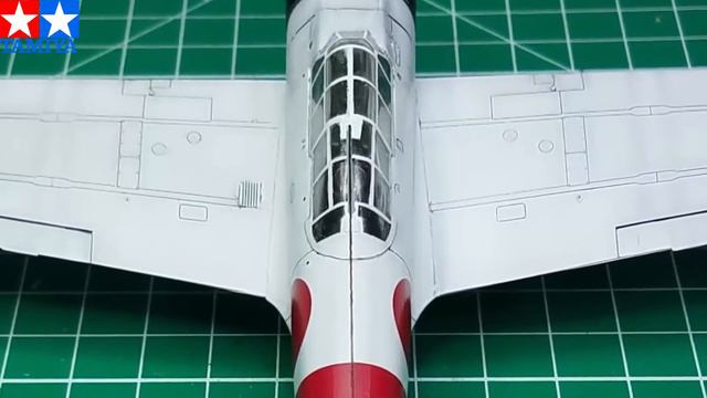Tamiya Mitsubishi A6M2 Zero - 1:48 scale model смотреть онлайн
